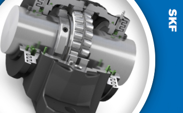 SKF Three Barrier Bearing for Aggressive Environments Solution